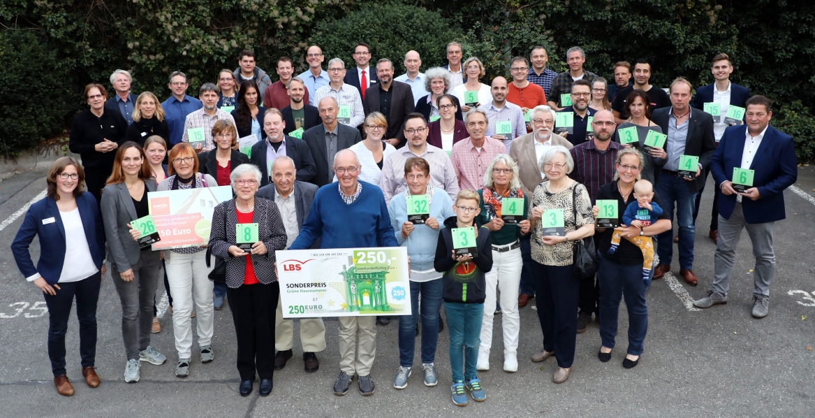 „Grüne Hausnummer“ für 39 Einwohner energieeffizienter Gebäude